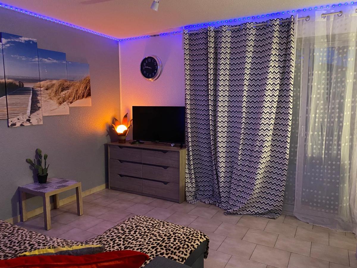 T2 Rdc A Canet En Roussillon Europa 4 Pers ,Piscine,Clim, Tennis, Parking מראה חיצוני תמונה