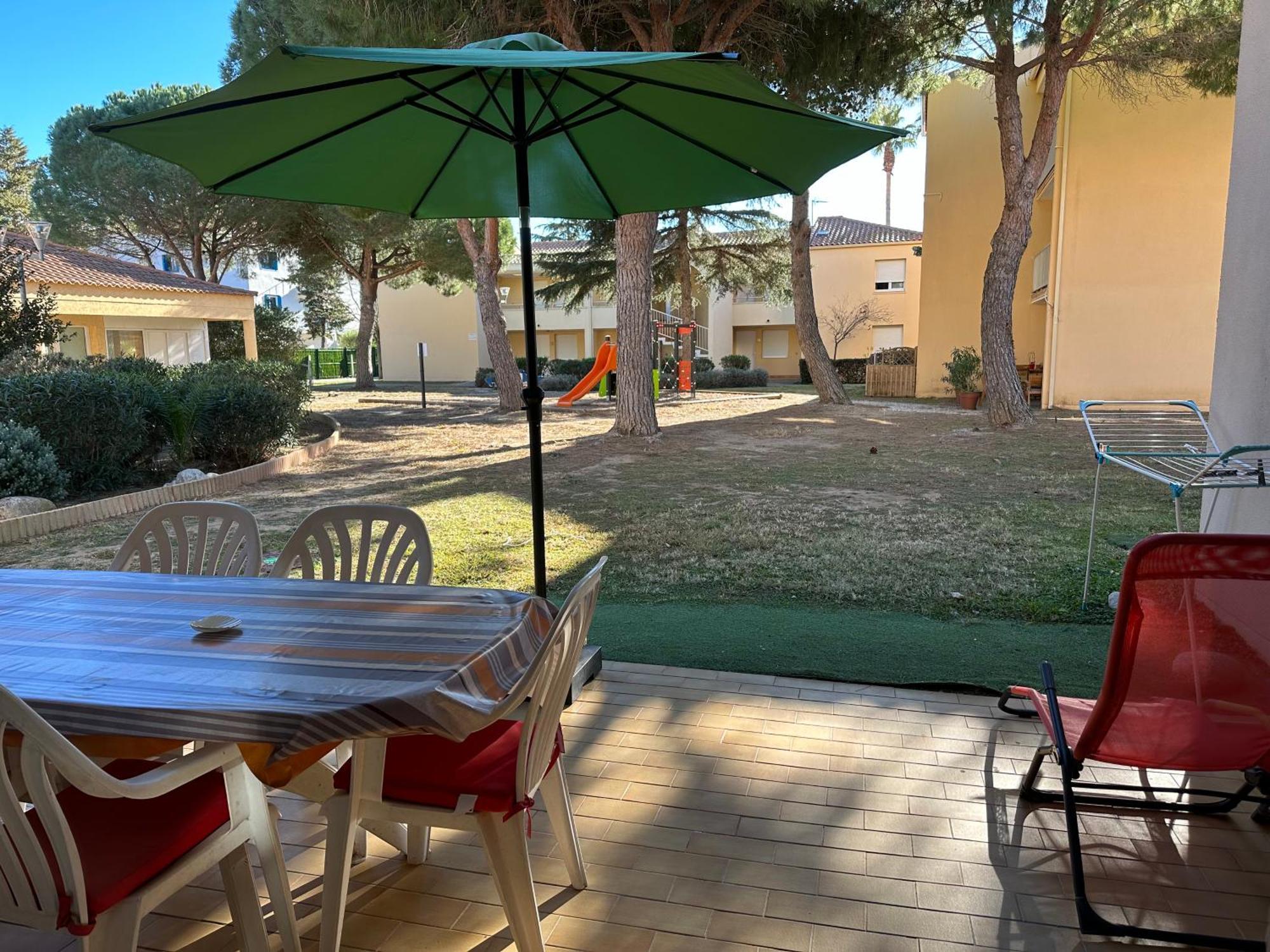 T2 Rdc A Canet En Roussillon Europa 4 Pers ,Piscine,Clim, Tennis, Parking מראה חיצוני תמונה