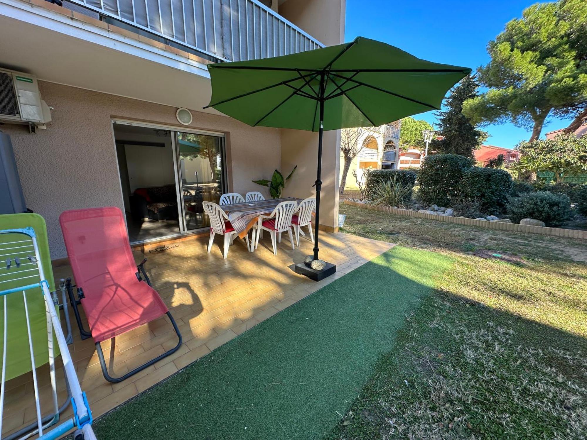 T2 Rdc A Canet En Roussillon Europa 4 Pers ,Piscine,Clim, Tennis, Parking מראה חיצוני תמונה