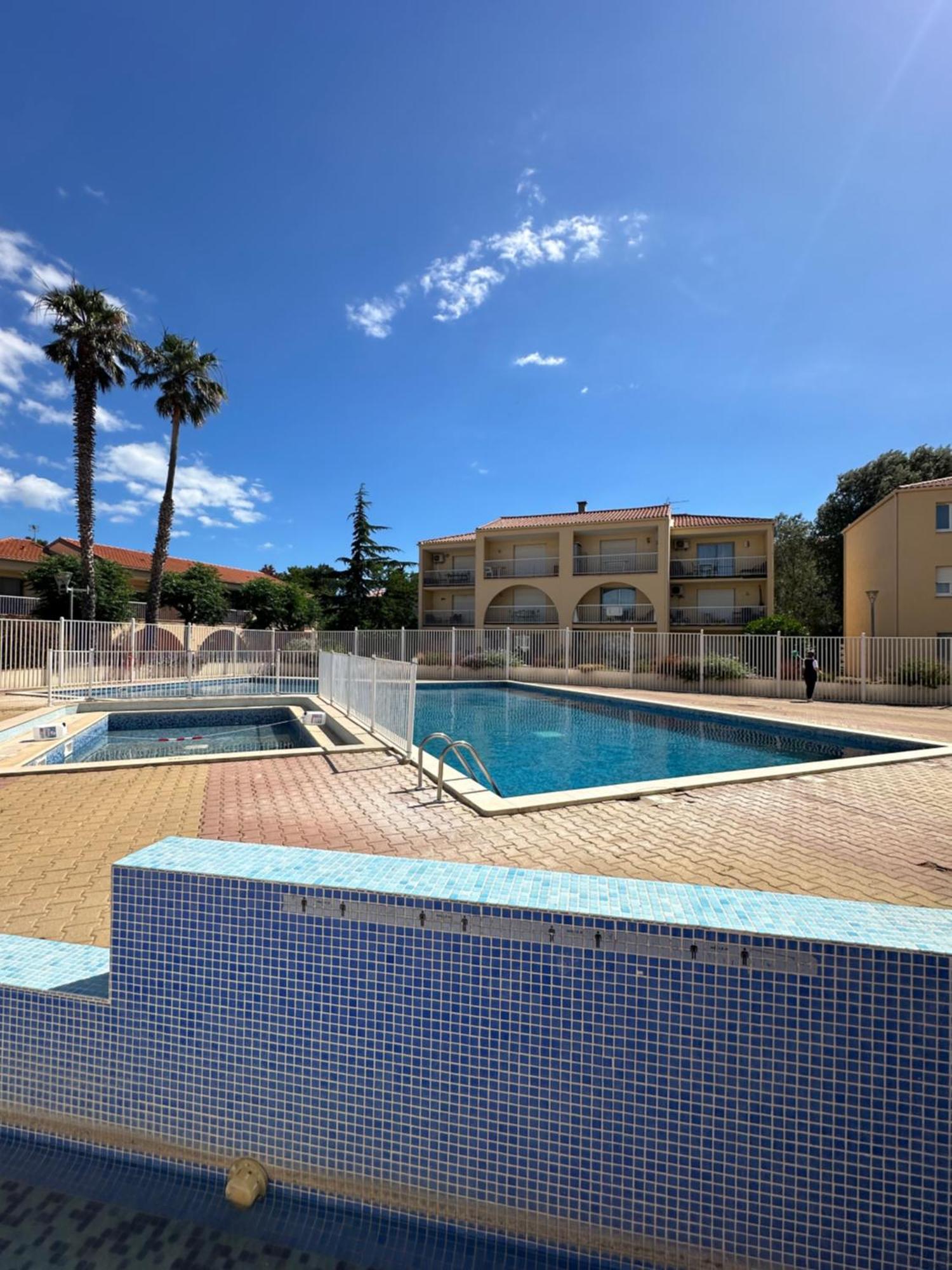 T2 Rdc A Canet En Roussillon Europa 4 Pers ,Piscine,Clim, Tennis, Parking מראה חיצוני תמונה