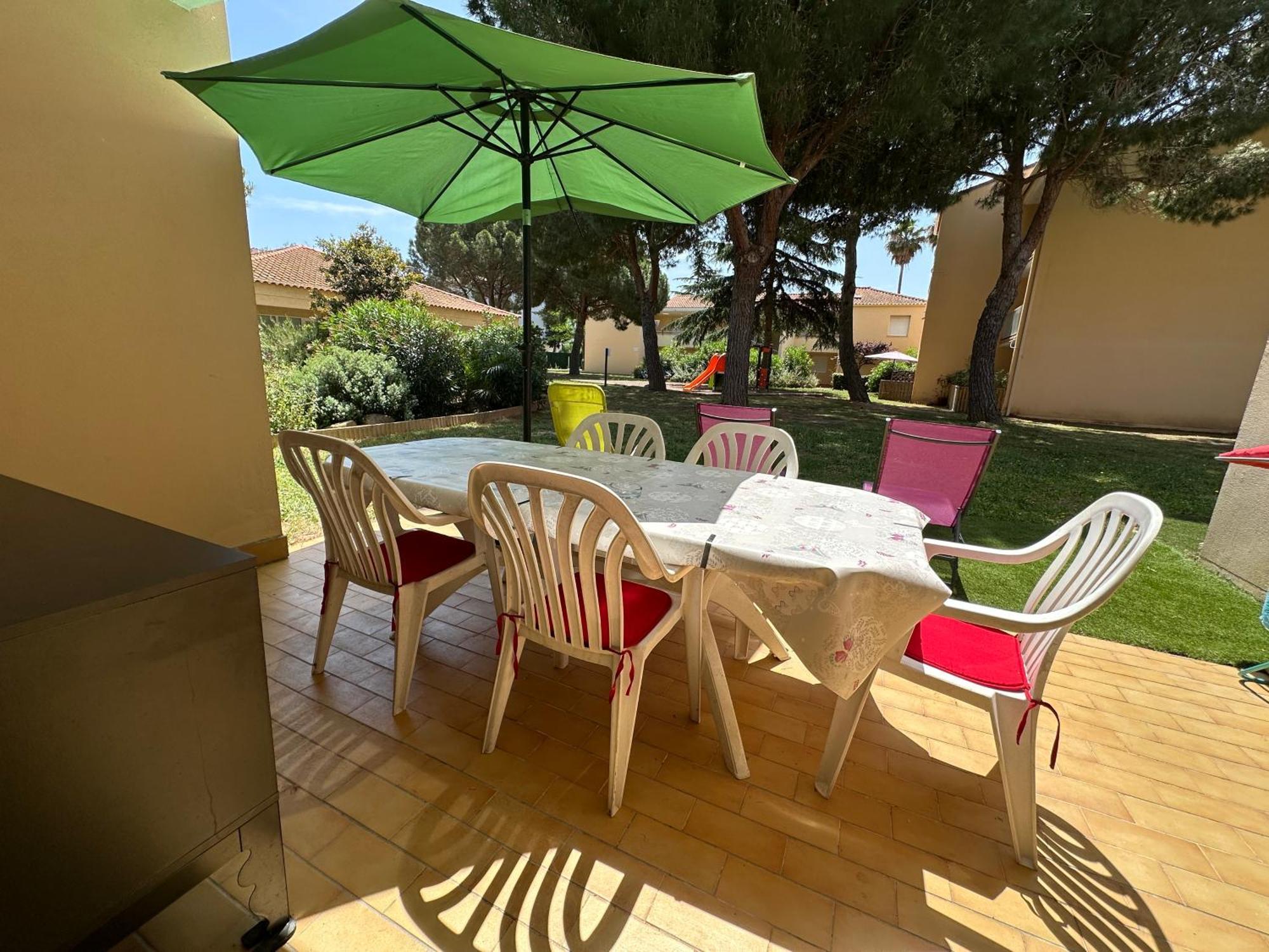 T2 Rdc A Canet En Roussillon Europa 4 Pers ,Piscine,Clim, Tennis, Parking מראה חיצוני תמונה
