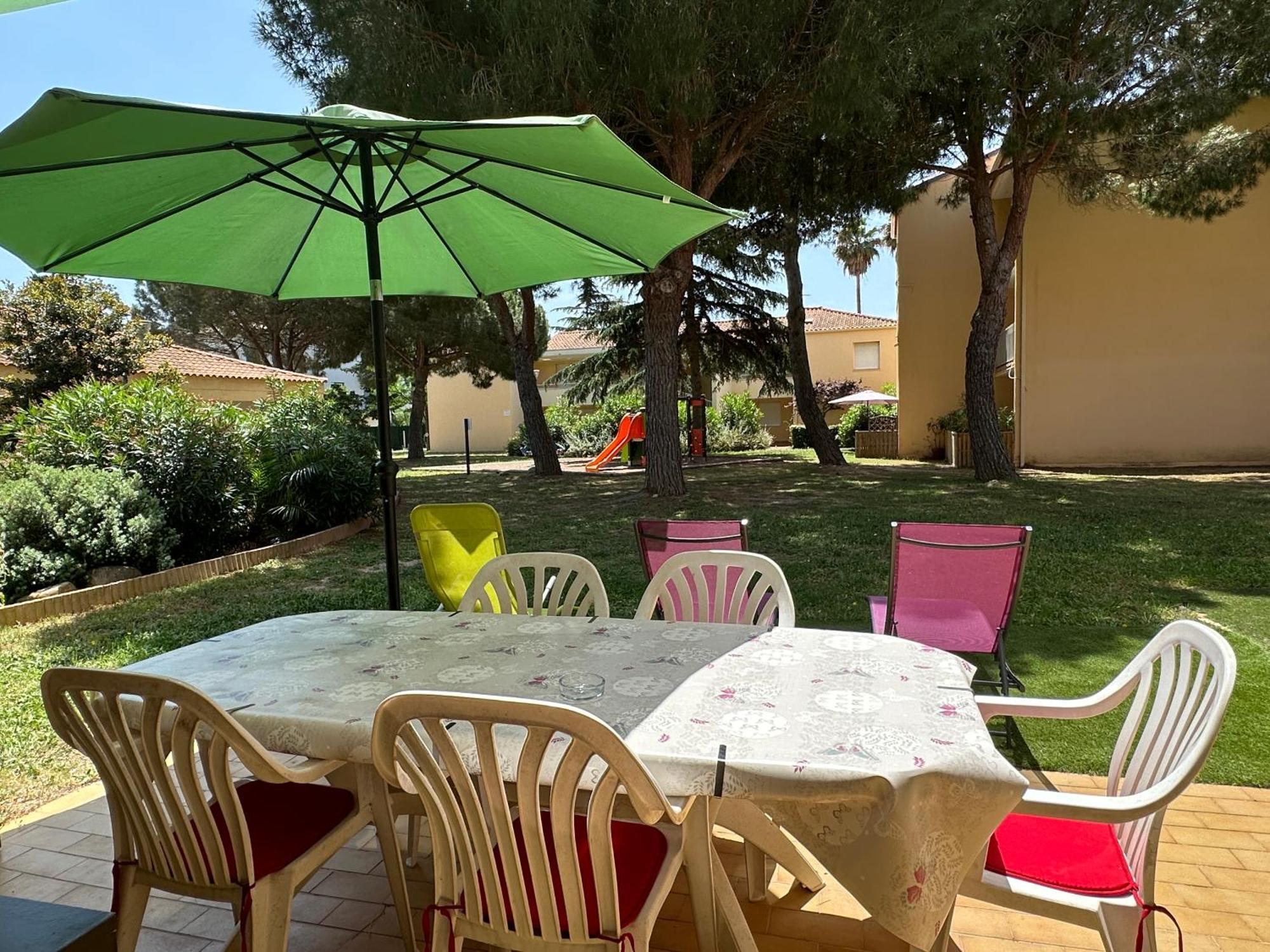 T2 Rdc A Canet En Roussillon Europa 4 Pers ,Piscine,Clim, Tennis, Parking מראה חיצוני תמונה
